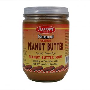 Adom Peanut Butter 16Oz