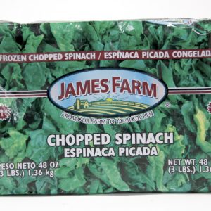 James Farm Frozen Chopped Spinach ( 3lbs.)