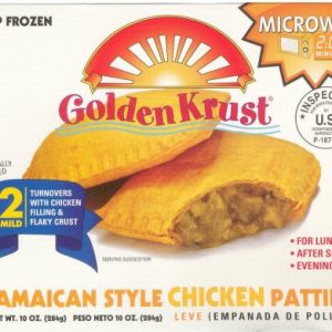 Golden Krust Chicken Patties Jamaican Style (2 per box)