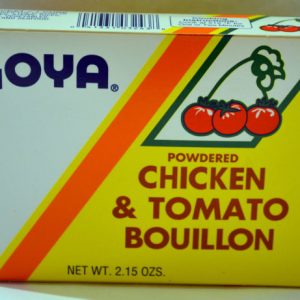 Goya Chicken and Tomato Bouillon (80g) Box