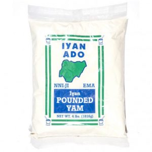Iyan Ado Pounded Yam (4lb bag)