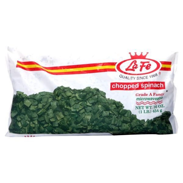 La Fe Chopped Spinach (16 oz bag) - Cultural Grocery Delivery