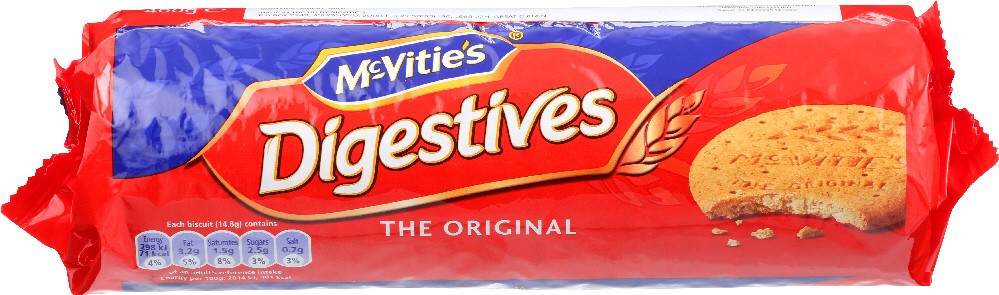 Mcvities Digestive Biscuits England Roll Pk 400G