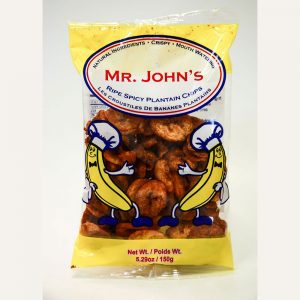 Mr John's Spicy Plantain Chips 5.29Oz (150G)