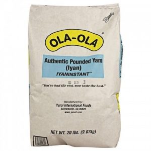 Ola-Ola Pounded Yam (20 lbs bag)