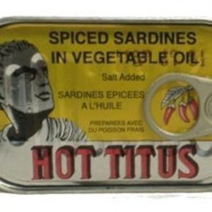 Titus Sardines [Hot] (125g)