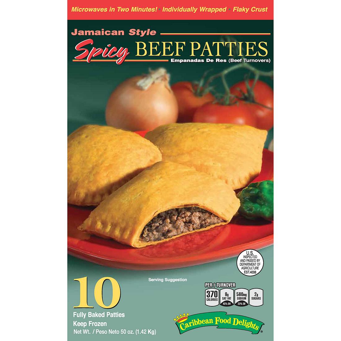 Caribbean Food Delights Jamaican Style Beefy Cheese Pattie ...