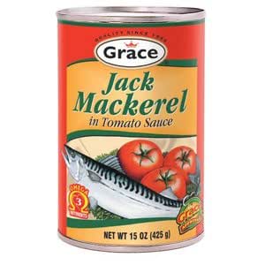 Grace Brand Jack Mackerel In Tomato Sauce (15 oz)