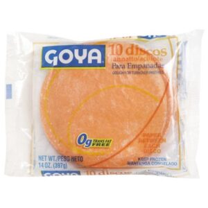 Goya Discos Para Empanadas Achiote(14 oz.) Annatto coloring, 10 count