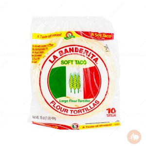 La Banderita Soft Taco Large Flour Tortillas (16 oz)