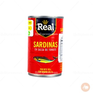 Real Sardinas En Salsa De Tomate Real (156 oz)