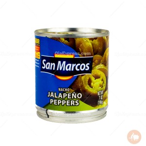 San Marcos Nacho Jalapeno Peppers (198 oz)