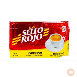 Sello Rojo Espresso Ground Coffee (10 oz)