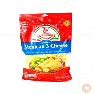 Supremo Shredded Mexican 3 Cheese