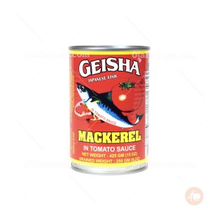 Geisha Mackerel In Tomato Sauce (425 oz)