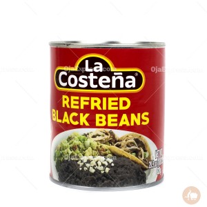 La Costena Refried Black Beans