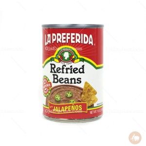 La Preferida Refried Beans Jalapenos