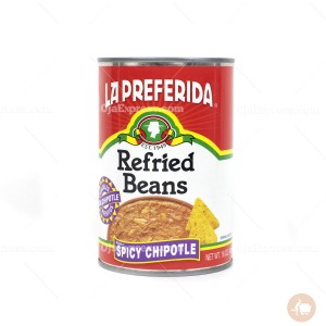 La Preferida Refried Beans Spicy Chipotle (454 oz)