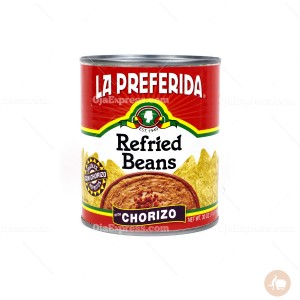 La Preferida Refried Beans with Chorizo (454 oz)