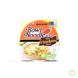 Nongshim Bowl Noodle Soup Spicy Chicken Flavor