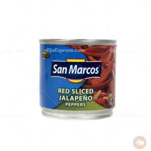 San Marcos Red Sliced Jalapeno Peppers (312 oz)