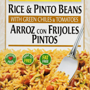 GOYA RICE & PINTO BEANS WITH GREEN CHILES/TOMATO 8oz