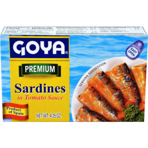 GOYA SARDINES IN TOMATO SAUCE 4.25oz
