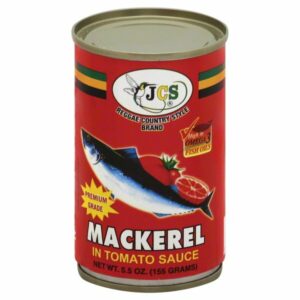 JCS MACKEREL IN TOMATO SAUCE 5.5oz (5.5 oz)