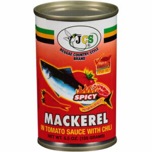 JCS MACKEREL IN TOMATO SAUCE SPICY 5.5oz (5.5 oz)