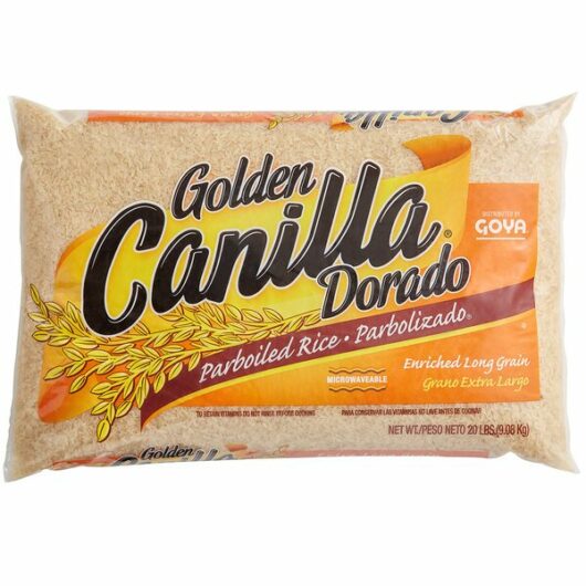 GOYA GOLDEN CANILLA PARBOILED RICE 20lbs