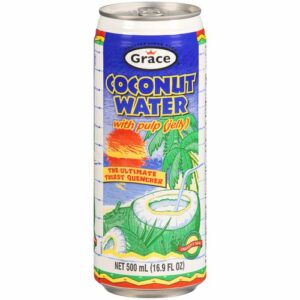 Grace Coconut Water W/ Pulp 16.9Oz (500Ml)