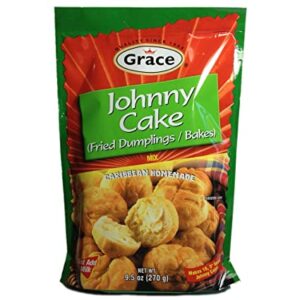 Grace Johnny Cake Mix (Fried Dumpling Bakes) 9.5Oz (9.5 oz)