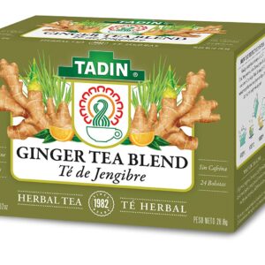 Tadin Lemon Ginger Tea Blend 24Bgs