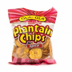 OLA-OLA SPICY PLANTAIN CHIPS (RED) 85g