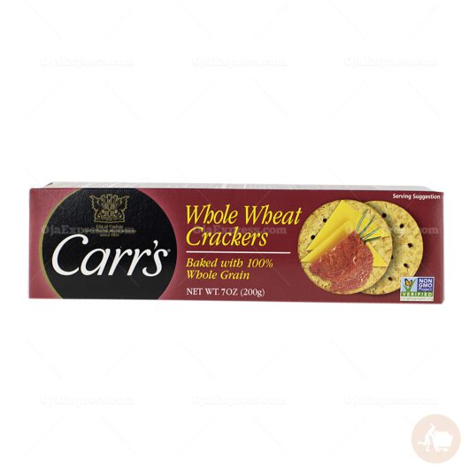 Carr's Whole Wheat Crackers Baked With 100% Whole Grain (7 oz)