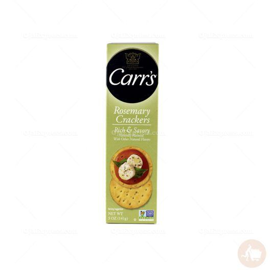 Carr's Rosemary Crackers Rich & Savory Naturally Flavored With Other Natural Flavors