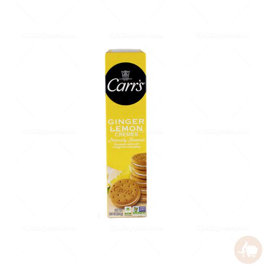 Carr's Ginger Lemon Cremes Naturally Flavored