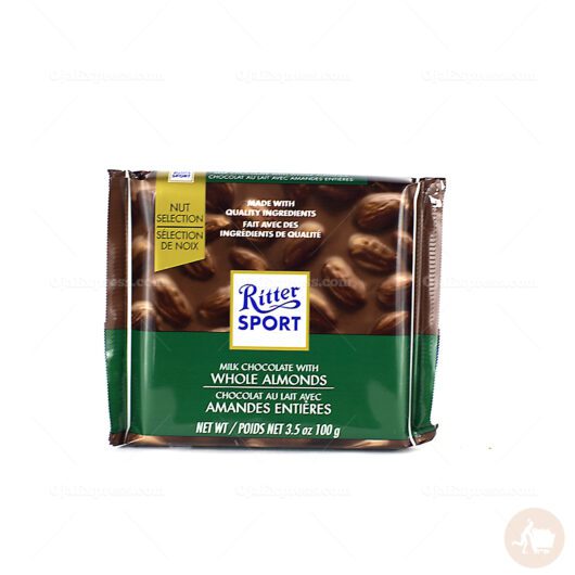 Ritter Sport Milk Chocolate With Whole Almond