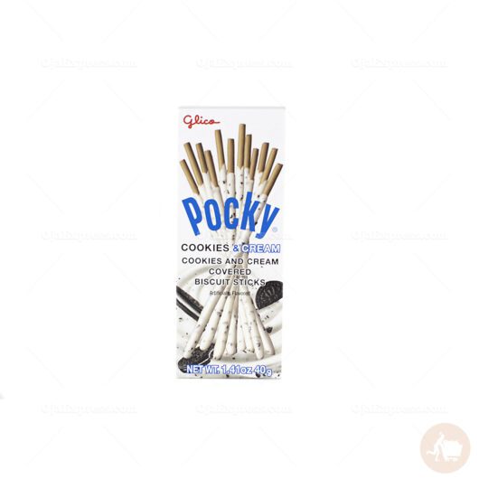 Pocky Cookies & Cream Cookies And Cream Covered Biscuit Sticks