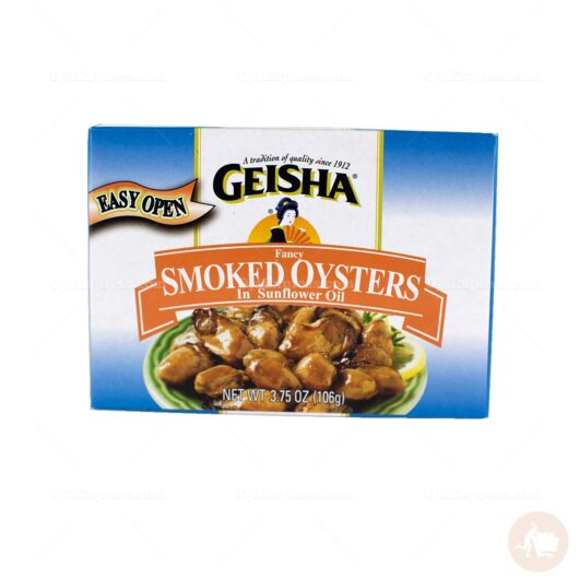 Geisha Smoked Oysters In Sunflower Oil (3.75 oz)