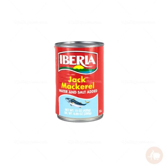 Iberia Jack Mackerel Water And Salt Added