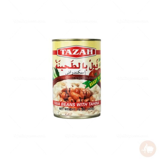 Tazah Fava Beans With Tahina (16 oz)