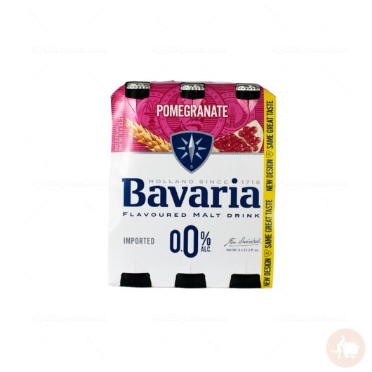 Bavaria Pomegranate Flavour/ Non Alcoholic Malt Drink (6 oz)