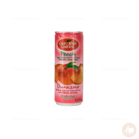 California Garden Peach Juice Drink with Fruit Pieces (8 oz)