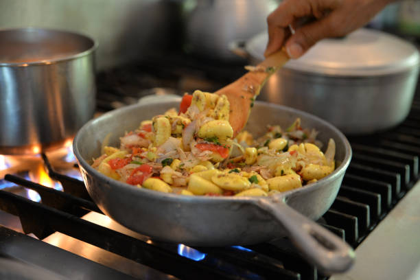 Ackee and Saltfish Cooking OjaExpress