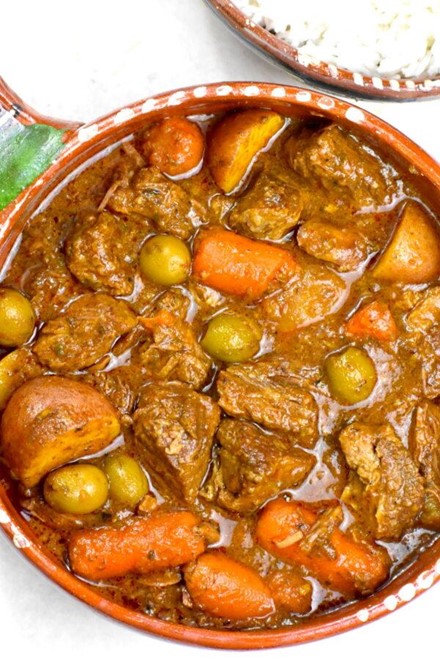 10 Puerto Rican Recipes to Try at Home-Carne Guisada recipe OjaExpress